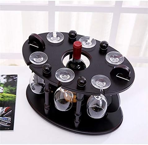 CGF- Freestanding Wine Rack with 6 Stemware Holders