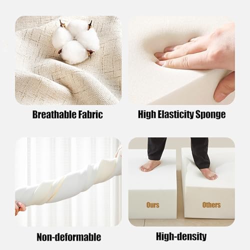 79 Inch Mattress Extender with Thick Pillow Stopper