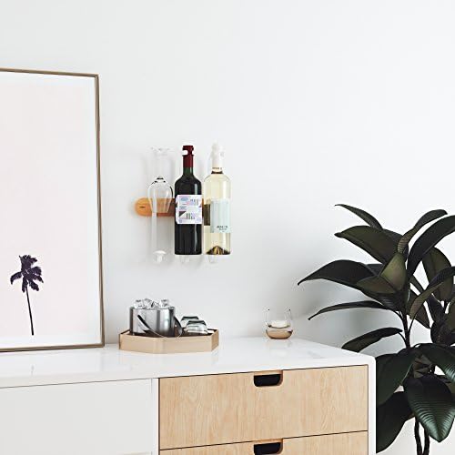 Umbra Showvino Wine Display WhiteNatural