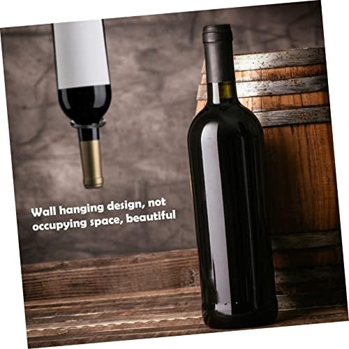 PRETYZOOM 6pcs Iron Wine Rack Display Holder