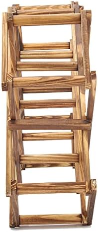 Yosoo Freestanding 3-Tier Wine Rack with Collapsible Accordion Design