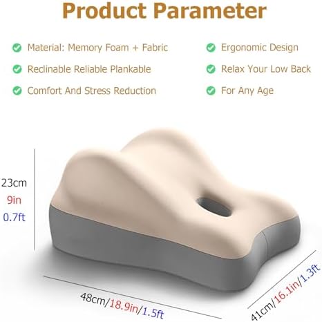 JYHHCYS Adjustable Prone Pillow for Full Body Support