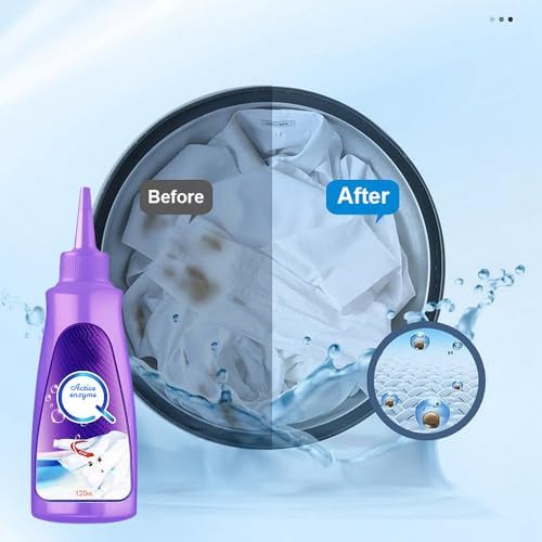 Active Enzyme Stain Remover for Shirts and Clothes