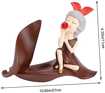 1pc Bubble Girl Wine Rack Decorative Stand for Home