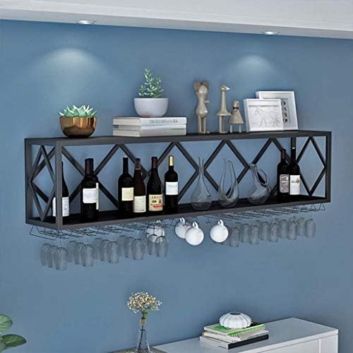 Wine Rack Floating Shelves Wall Mounted Multifunctional