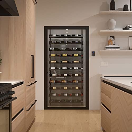Ultra Wine Racks Showcase Horizontal Display - Black