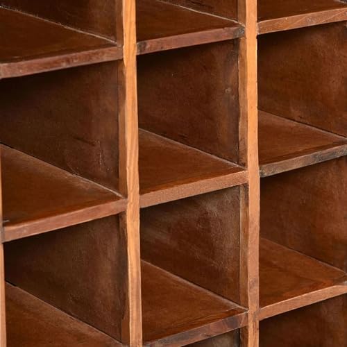Camerina 16 Bottle Reclaimed Wood Wine Rack