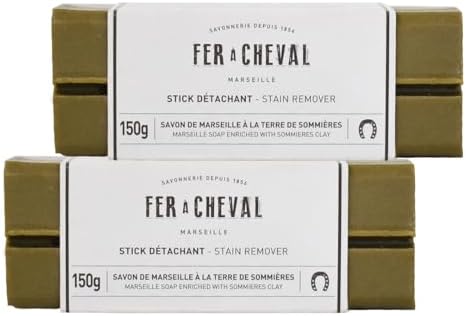 Fer Cheval Stain Remover Stick 2 Pack - Natural Travel-Sized