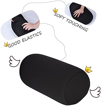 HAOHIZE Microbead Roll Pillow - Black