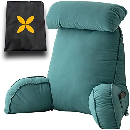 SARUEL Extra Large Lumbar Support Reading Pillow with Neck and Arm Rest
