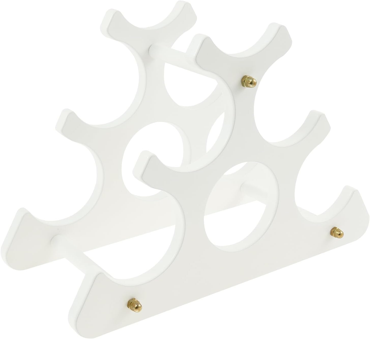 ZLHETWT Freestanding Wine Rack Holds 6 Bottles