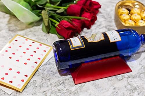 Compact Wine Rack for Wine Lovers Romantic Red