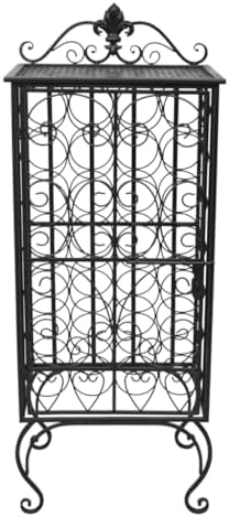 VRAXO Floor Standing Wine Rack 28 Bottles