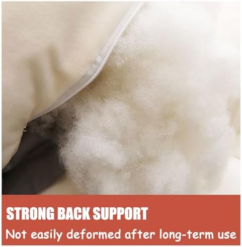 GROWTHLIN Back Cushion Reading Pillow for Bed and Sofa