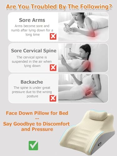 JYHHCYS Prone Pillow for Sleeping and Reading