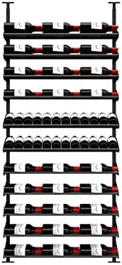 Ultra Wine Racks Showcase Bespoke Wine Display - Black 105 Bottles Storage