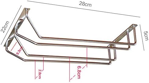 304 Stainless Steel Hanging Wine Glass Holder 1