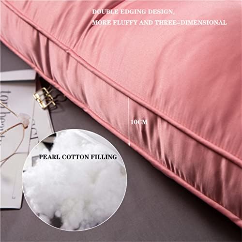 ZZYK King Size Rectangular Headboard Pillow with Removable Cover Red 23660cm