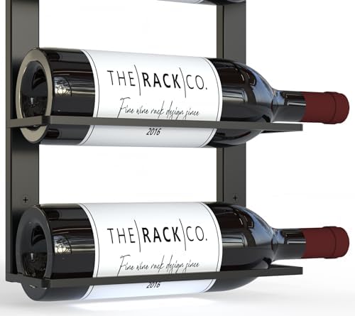 TheRackCo Wall Series - 9 Bottle Wine Rack with Opener