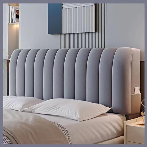 HACSYP Headboard Pillow Dark Gray 150x60cm