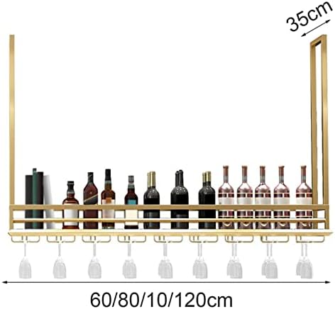 ALDEPO Wine Rack with Hanging Design and Animal Horse Pattern