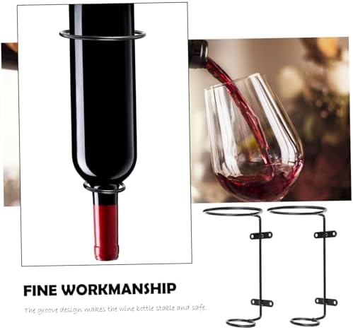 Zerodeko 6pcs Iron Wine Racks for Wall Display 1