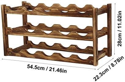 Jeanoko 3 Layer Wine Rack for Home Decor