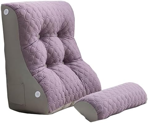Adjustable Reading Pillow with Storage Pocket and Cooling Cover