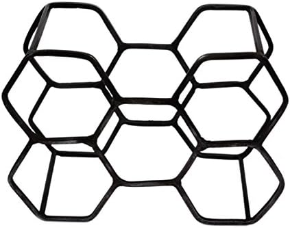 Storeindya Wrought Iron Wine Rack for Five Bottles