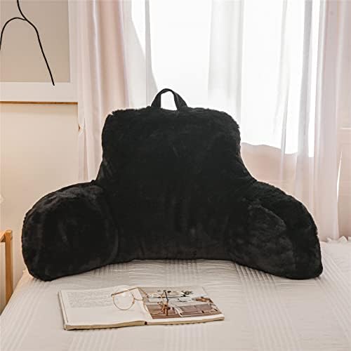 Meeting Story Reading Pillow with Rabbit Fur and Arms