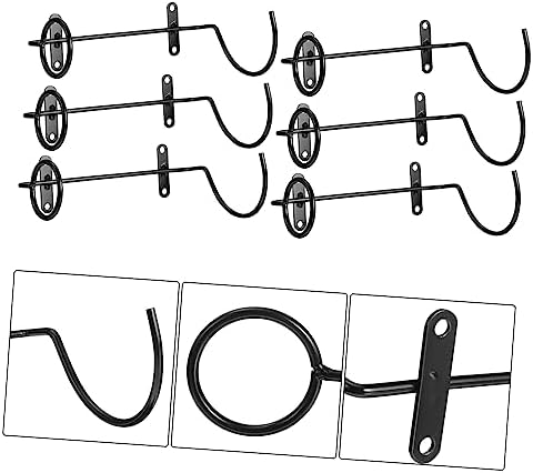 Cabilock 6Pcs Wall-Mounted Wine Rack 1