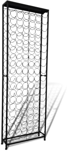 vidaXL 108 Bottle Freestanding Wine Rack