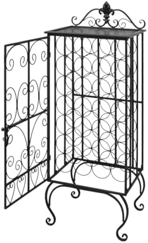 VRAXO Floor Standing Wine Rack 28 Bottles