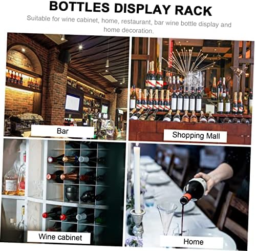 Cabilock 7-Hole Honeycomb Wine Display Stand