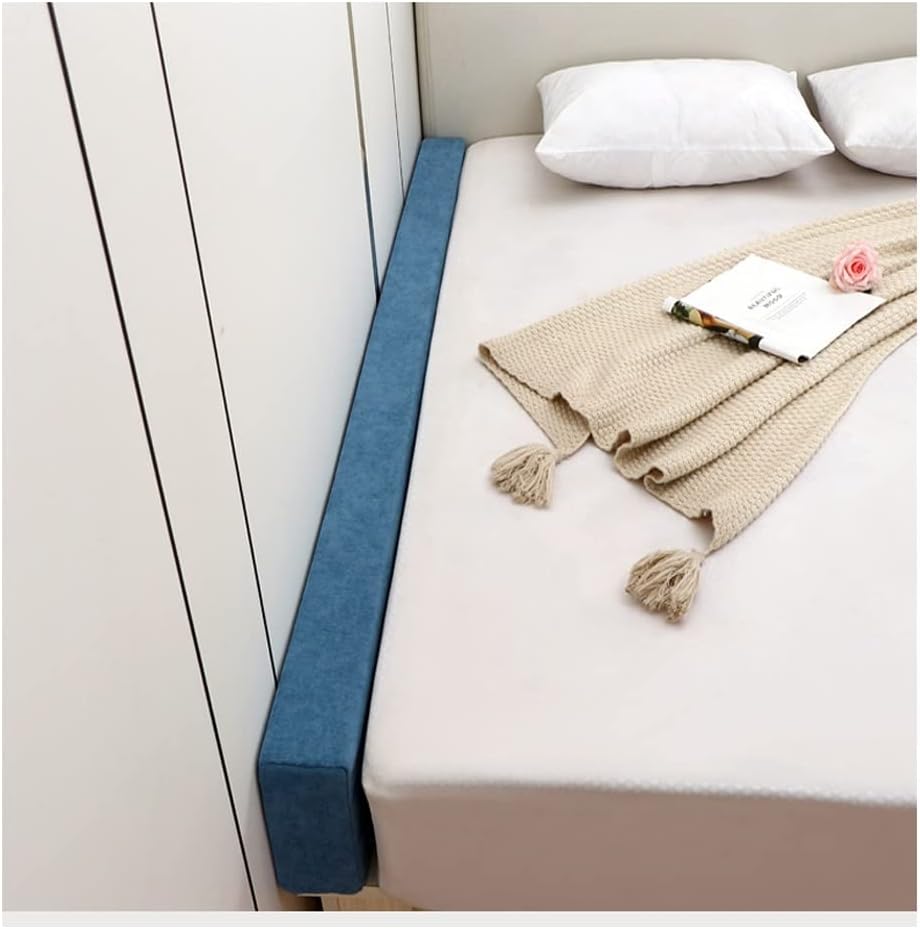 Long Bed Gap Filler Support Pillow Beige 20X8X80cm