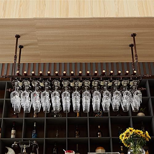 Hanging Wine Rack with Adjustable Height and Width