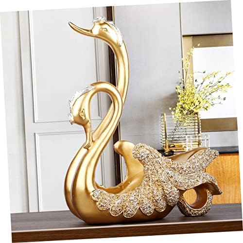 Veemoon Swan Wine Holder Resin Tabletop Rack
