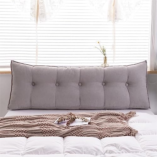 COZMAX Wedge Headboard Pillow with Back Support Light Blue 120cm