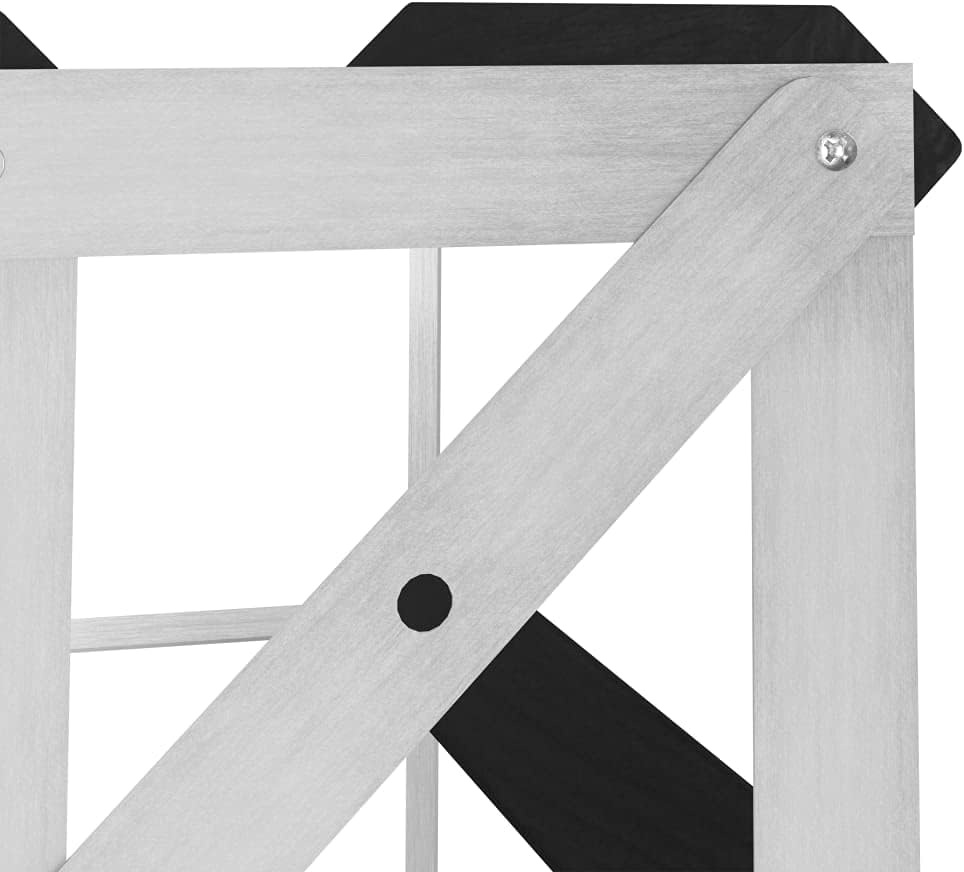 12-Bottle Wine Rack Black Solid Pine Wood