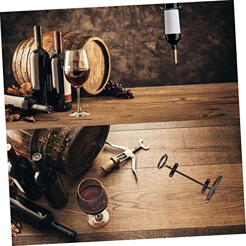 PRETYZOOM 6pcs Iron Wine Rack Display Holder