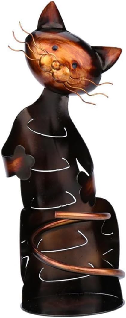 Zerodeko Cat-Shaped Wine Rack for Home Decor