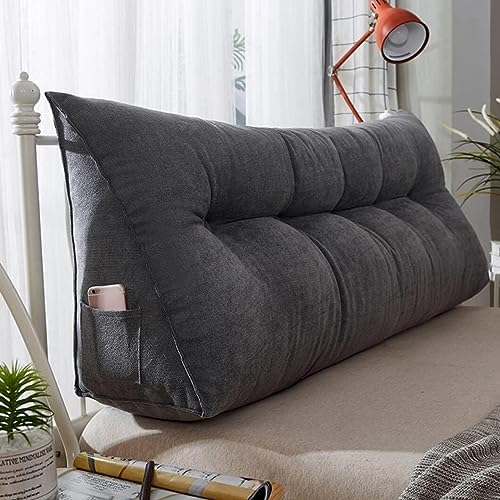 COZMAX Gray Triangular Wedge Pillow Support Board