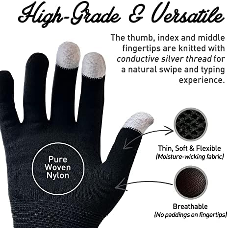 Smart Touch Lite Indoor Outdoor Touchscreen Gloves
