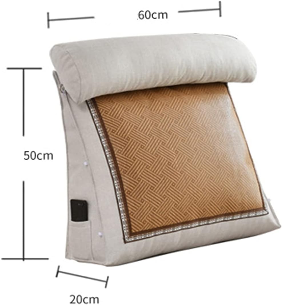 Cool Summer Pillow Sofa Wedge Cushion with Round Design