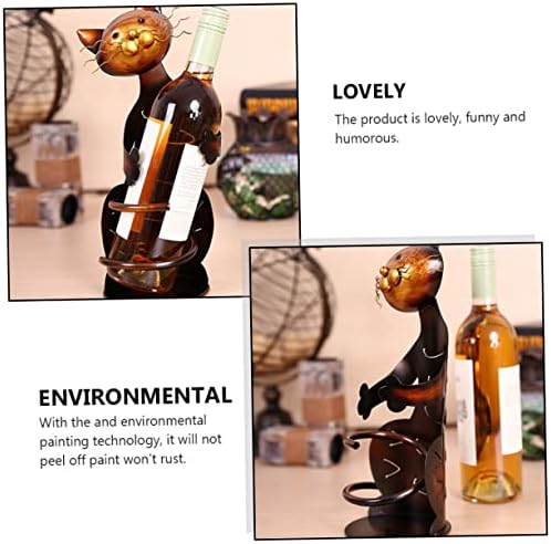Zerodeko Cat-Shaped Wine Rack for Home Decor