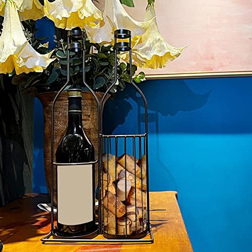 Duiaynke Freestanding Wine Rack with 2 Grids