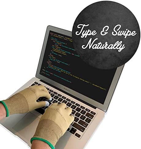 Smart Touch Lite Indoor Outdoor Touchscreen Gloves Silver Conductive