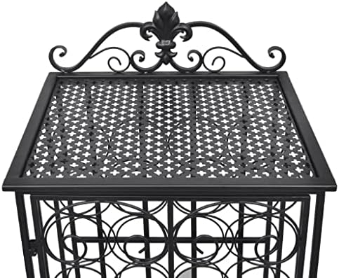 CHARMMA Freestanding Wine Rack for 28 Bottles