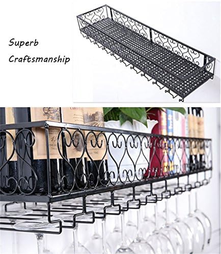 LUNEZY Wall Wine Rack Organizer Holder