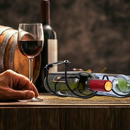 Cabilock 2pcs Freestanding Wine Bottle Rack